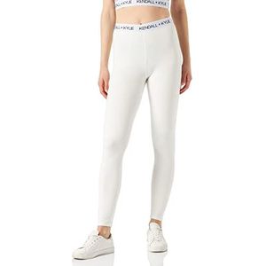 KENDALL & KYLIE Leggings voor dames, Wit, M