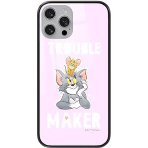 ERT GROUP mobiel telefoonhoesje voor Apple Iphone 7/8/ SE 2/ SE 3 origineel en officieel erkend Tom and Jerry patroon 006 gemaakt van gehard glas, beschermhoes