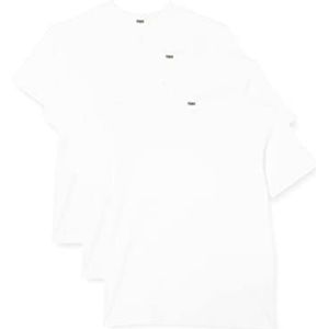 Urban Classics Heren T-shirt, wit en wit, S