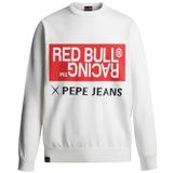 Red Bull Racing - Intarsia Logo Knit Crew Neck - Knitwear - Wit