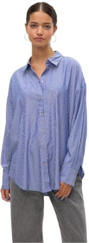 Vmnora Ls Oversize shirt WVN Ga Noos, Marlin, M