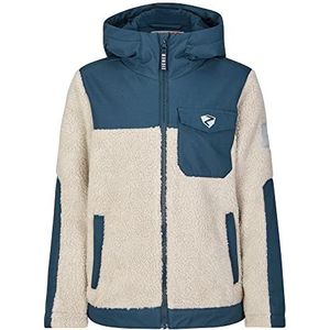 Ziener Arjun fleece jas vrije tijd/sport | warm, PFC-vrij, hale navy stru, 128
