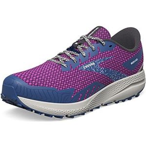 Brooks Divide 4 Sneakers voor dames, paars/marineblauw/oyster, 42 EU, Purple Navy Oyster, 42 EU