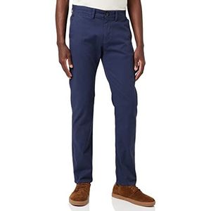 TOM TAILOR Mannen Travis Slim Chino 1012992, 20629 - Navy Yarn Dye Structure, 31W / 32L