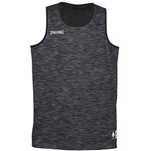 Spalding - Street Reversible Shirt - Grijs Gemeleerd / Zwart - Heren