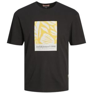 JACK&JONES JUNIOR Jormarbella AOP Branding Tee SS CR JNR, zwart, 152 cm