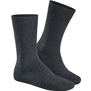 Hudson Heren Relax Klima sokken, grijs (Marengo-Mel. 0506), 47-50, grijs (marengo-gemêleerd 0506)., 47/50 EU