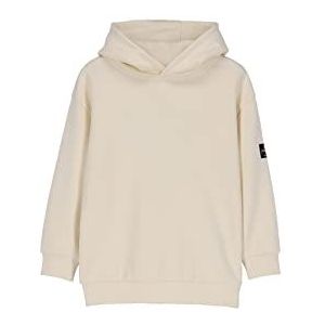 ECOALF, Billaralf Sweatshirt voor meisjes, katoen, gerecyclede stof, katoenen sweatshirt met lange mouwen, basic sweatshirt voor meisjes, Crème, 8 Jaren