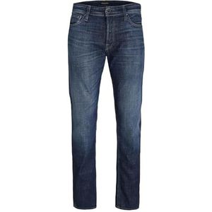 JACK & JONES Male Comfort Fit Jeans Mike Original JOS 211, Denim Blauw, 33W / 34L