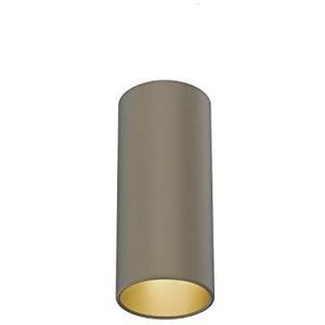 Kap Surface plafondlamp, LED-lichtbron, geïntegreerde voeding, 10 x 10 x 23,5 cm, bruin/goud (referentie: 03.4523.B3A)