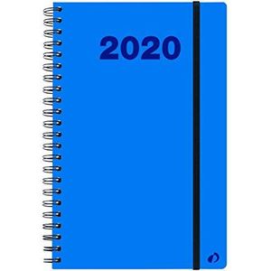 Quo Vadis Oslo President 2110 agenda weekoverzicht met elastisch jaar 2018 21 x 27 cm, blauw