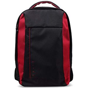Acer Nitro Gaming rugzak (15,6 inch, waterafstotend, gevoerde binnenkant, comfortabele schouderbanden en rugpartij) zwart/rood