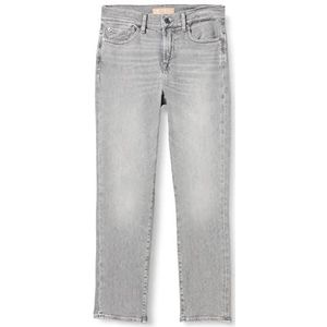 7 For All Mankind Dames Roxanne Ankle Luxe Vintage Moonlit Jeans, grijs, 27