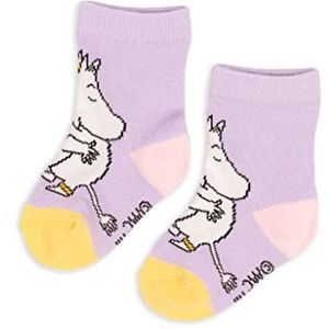 Love Baby Moomin sokken, lila/roze, EU22-24, Lila, Geel, Baby roze