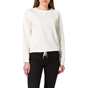 Mexx Dames Organic Cotton Sweatshirt, off-white, XS