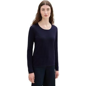 TOM TAILOR Damestrui, 30025 - Navy Midnight Blauw, M