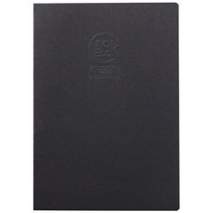 Clairefontaine Crok'Book 60362C - verpakking met 10 schetsschriften Crok'Book A4 portretformaat 20 vellen wit tekenpapier 160 g, zwart, 1 verpakking