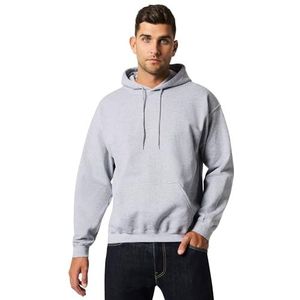 Gildan heren Fleece sweatshirt met capuchon, stijl G18500, Sport Grijs, XXL