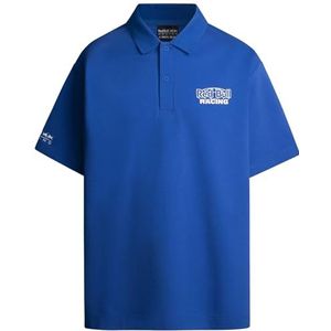 Red Bull Racing - Shirt - Blauw/Wit - Katoen - Polokraag - Kwartmouw