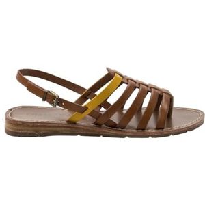 CHATTAWAK Dames 7SHIRLEYCAMELJAUNE38 sandalen, camel/geel, 38 EU smal, Kameel geel, 38 EU Étroit