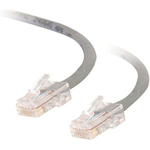 C2G 0,5M Cat5e netwerk Crossover Patch kabel. Xover Ethernet kabel, Peer-to-Peer Computer Lead. grijs CAT5E PVC UTP