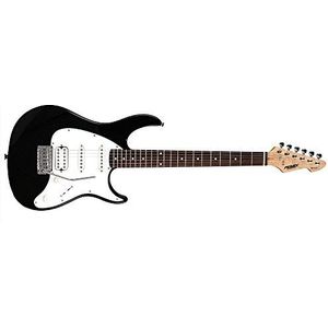 Peavey Raptor plus elektrische gitaar, zwart/wit