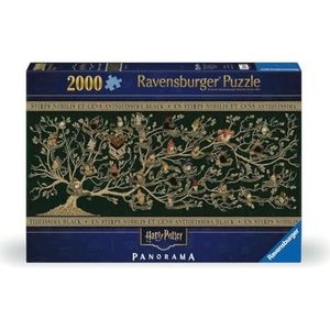 Ravensburger Puzzel Harry Potter: Stamboom Panorama - Legpuzzel - 2000 Stukjes