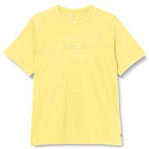 Levi's Ss Relaxed Fit Tee T-shirt Mannen, Reflective Dusky Citron, M