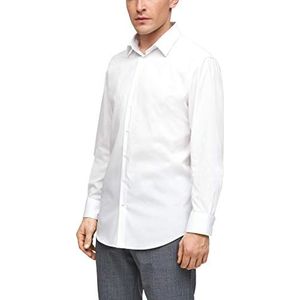 s.Oliver BLACK LABEL Herenhemd 160.11.899.11.120.2059802, wit, 36
