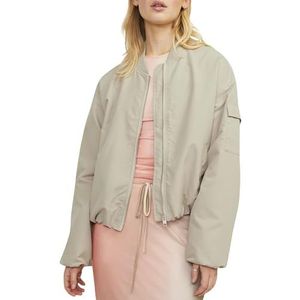 JACK & JONES Jxleila Bomber Jacket OTW Noos Bomberjack voor dames, grijs, XL