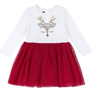 Chicco Meisjeskleding Kerstmis Hooded Sweatshirt, rood (1), 3 Jaar