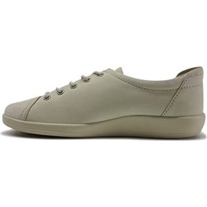 ECCO Soft 2.0 Shoe voor dames, Limestone, 41 EU