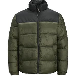 JACK & JONES PLUS JJETOBY Puffer Collar PLS bufferjas voor heren, roze, 3XL, roze., 3XL