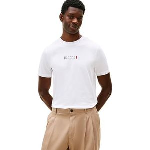 TOMMY HILFIGER Shirt 'BRAND LOVE'  navy / rood / wit