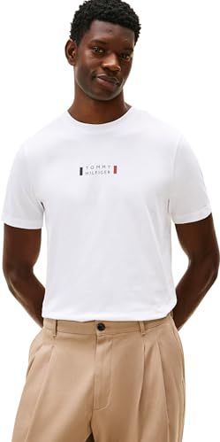 TOMMY HILFIGER Shirt 'BRAND LOVE'  navy / rood / wit