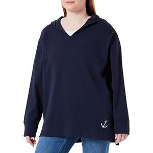 Blue Seven Damen Sweatshirt voor dames, nachtblau, 64