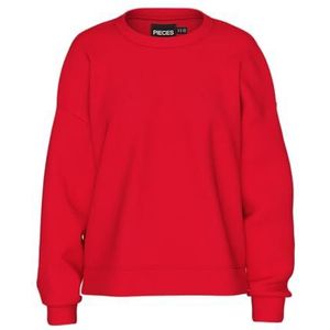 Pieces Pcchilli Ls Loose Sweat Noos Bc Sweatshirt voor dames, lollie, XS