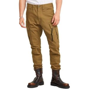 G-Star RAW 3D skinny cargobroek met ritssluiting 2.0, Bruin (Kangaroo D24307-d504-7162), 36W x 32L