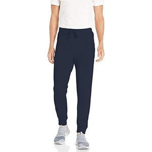 Jockey Men's Active Fleece Jogger Sweatpants with Zip Pockets Navy Blazer