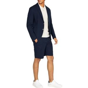 Sisley Mens Bermuda 418XS900N Shorts, Dark Blue 06U, 46, donkerblauw 06u, 46
