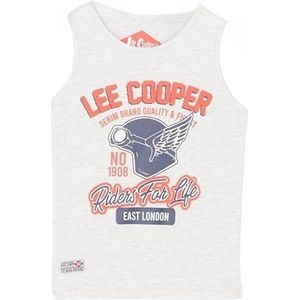 Lee Cooper GLC0139 DEB grijze tanktop voor baby's en baby's, 6 jaar, grijs, 6 Jaren