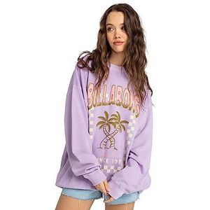 BILLABONG Dames Fleece Top Violet, Maat S