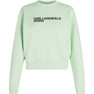 Karl Lagerfeld - KLJ Essential Logo Sweat - Sweatshirt - Bay - Regular Fit