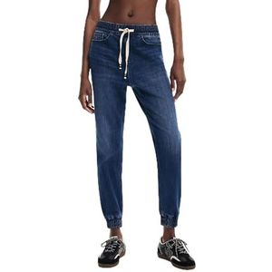 Desigual Denim_Abigail, 5008 Denim Dark Blue, XS, blauw, XS