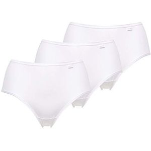 Sans Complexe Simplement Coton B Briefs (verpakking van 3) voor dames, Wit, 50