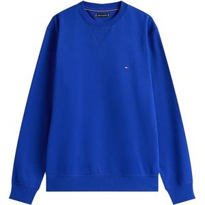 Tommy Hilfiger Heren ESS SEASONAL FLEECE CREWNECK MW0MW40000 Pullover Sweatshirt, Blauw, XS, Blauw (Wedge Blue), XS