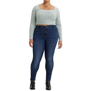 Levi's dames Jeans Plus Size 720™ High Rise Super Skinny, Love Song Dark, 20 L