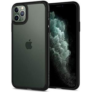 Spigen Ultra Hybrid Case Compatibel met iPhone 11 Pro Max Hoesje -Matte Black