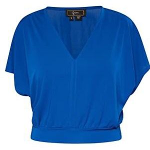 dedica dames blouseshirt, koningsblauw, S