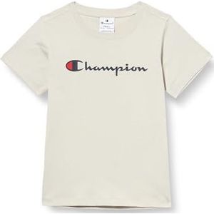 Champion Legacy American Classics G-S-s Crewneck T-shirt voor meisjes en meisjes, Zilver Grijs, 11-12 jaar